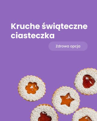 Do tych świątecznych ciasteczek wystarczy zaledwie kilka składników! Bez najmniejszych wyrzutów sumienia. Bo zdrowie...